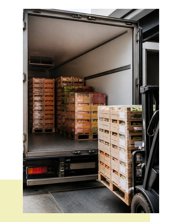 Перевозка сельхозпродукции на паллетах с доставкой в Нурлат